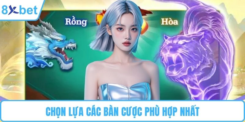 Chọn lựa các bàn cược phù hợp nhất